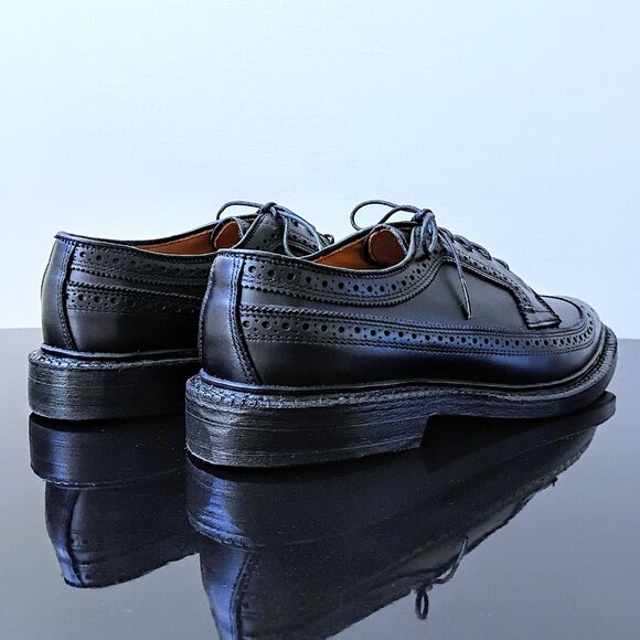 Allen Edmonds Men MacNeil Wingtip Fine Dress Shoes in Black-Handcrafted in USA main image 4